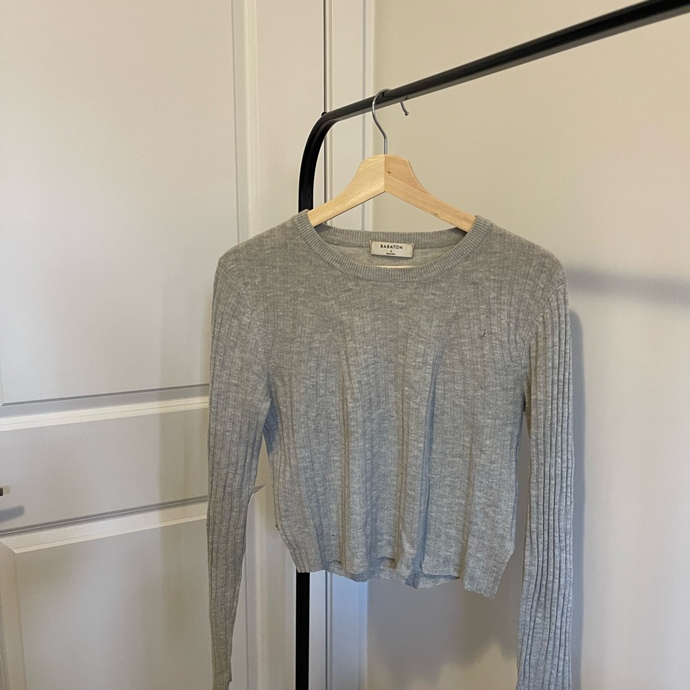 Babaton Wool Crew Neck Sweater